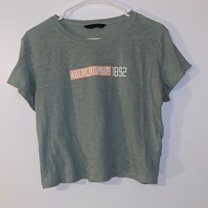 Abercrombie & fitch crop top size large